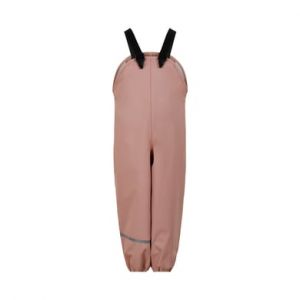 Celavi Basic Rain Overall-Recycle PU Pantalon de Pluie, Misty Rose, 5 Ans Mixte