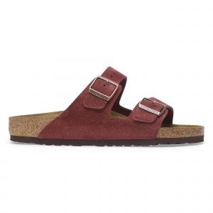 Birkenstock Sandales en cuir su&eacute;d&eacute; Arizona