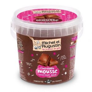 Image de Michel et augustin L'incroyable mousse au chocolat noir - Le pot de 240g