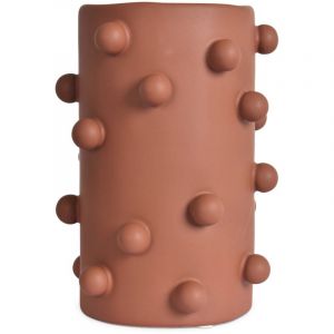 Opjet Vase en boule en grès terracotta Paris