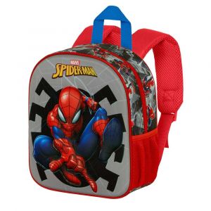 Image de Karactermania Sac à Dos 3D Elite - Marvel Spiderman Symbol - Gris - Taille Unique