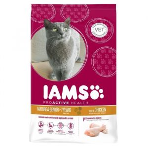 Image de IAMS Croquettes pour chat sénior 10 kg