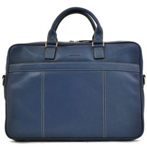 Katana Sacoche ordinateur 17 en cuir - bleu 6313