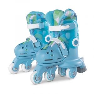 Yvolution Rollers évolutifs twista bleu 29-33