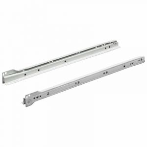 Hettich Coulisse pour tiroir à galets 20 kg L.25 cm