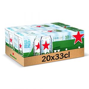 Image de Heineken Bière blonde format Fridge Pack 5° - canettes 20x33cl