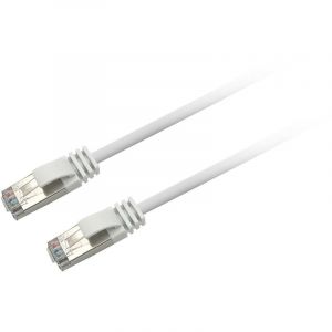 Image de Textorm Câble RJ45 CAT 6 FTP - mâle/mâle - 5 m - Blanc