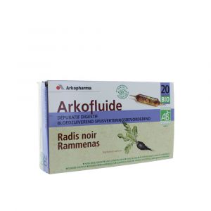 Image de Arkopharma Arkofluides Radis Noir, 20 ampoules