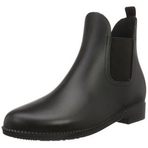 Image de Pfiff 101978 Jodhpur Bottines en PVC pour enfant Unisexe, Noir, 36 EU