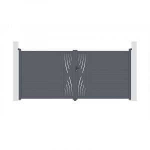 Casanoov - Portail aluminium battant veleta 400x180cm