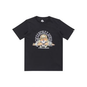 Quiksilver T-Shirt Manche Courtes EV Skull Feast SS YTH Noir 10