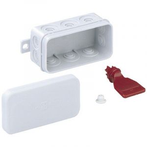 Spelsberg 31090801 Boîte de raccordement (L x l x H) 43 x 89 x 38 mm gris IP55 10 pc(s)