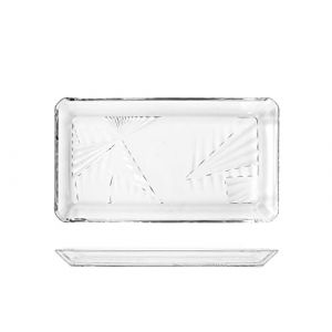 Pasabahçe Plateau Madlen Verre Transparent (12 x 1,8 x 21,8 cm) (2 pcs)
