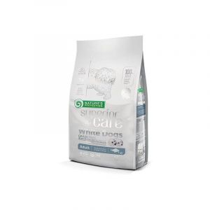 NATURE'S PROTECTION Superior Care White Dogs Grain Free Adult Small Białoryba - croquettes pour chien - 1,5 kg