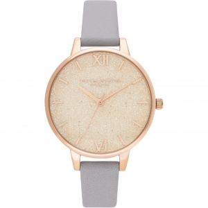 Olivia burton Montre Femme Glitter Dial Gris