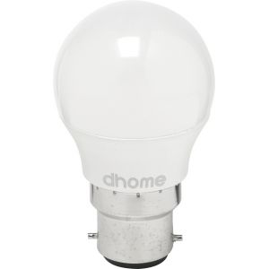 Dhome Ampoule LED sphérique B22 - 470 Lumens - 5 W - 2700 K