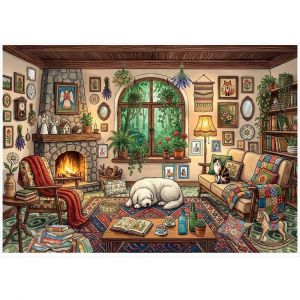 Puzzle 1000 pi&egrave;ces : Belle chambre