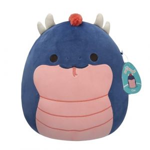 Squishmallows SQCR07267 – Cian Le Basilisk Agneau 30 cm, Peluche Officielle Jazwares, Doudou Super Doux