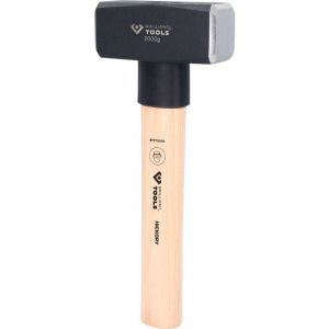 BRILLIANT TOOLS BT075200 Massettes avec manche Hickory, 2 000 g [Powered by KS TOOLS]