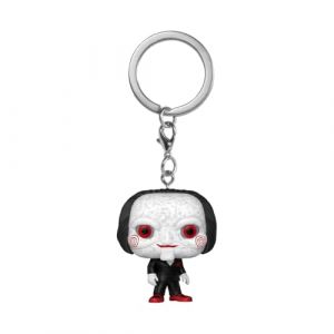 Funko Pop! Keychain: Saw 10th Anniversary - Billy - Mini-Figurine en Vinyle à Collectionner Porte-clés Fantaisie - Cadeau de Noël - Idée de Cadeau