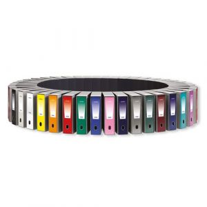 Favorit Classeur unique avec étui et mécanisme à levier, format intérieur 23 x 30 cm, dos 8 cm, vert clair 1 pièce