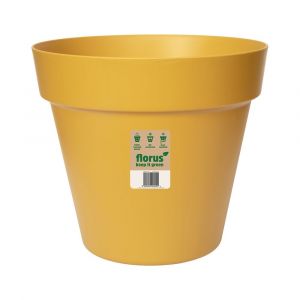Elho Paris flowerpot 40cm mustard
