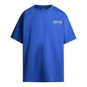 Red Bull X Pepe Jeans Redbull Team Tee T-Shirt, Bleu (Bleu électrique), L Homme