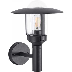 Beliani Lampe murale pour l'ext&eacute;rieur TIZU Noir