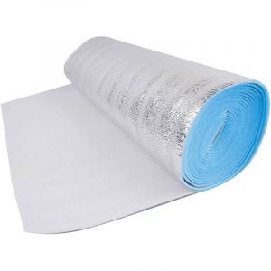 Bande isolation aluminsé Mousse de polyéthylène isolante 120x28 cm Taille - 5 m2 - 15 Panneaux