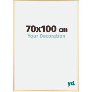 Yd. - Cadre photo 70x100 - Or - Aluminium - Kent