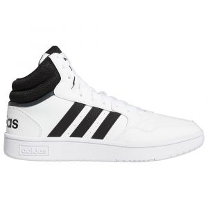 Adidas Hoops 3.0 Mid, Baskets Homme, Core Black Core Black FTWR White, 42 2/3 EU