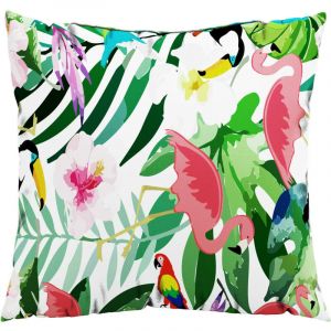 VidaXL Coussins d&eacute;coratifs 4 pcs Multicolore 40x40 cm Tissu