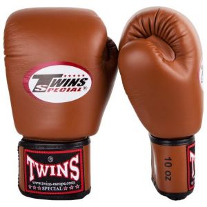 Image de Gants de boxe Twins rétro-14 oz-Marron-14 oz--14 oz-Marron--------------Marron-