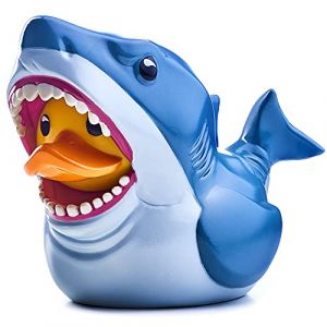 TUBBZ Figurine de Canard en Caoutchouc Vinyle Bruce Le Requin - Produit Officiel Jaws - TV, Films et Jeux vidéo