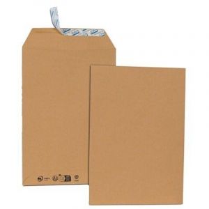 Gpv Pochette kraft brun 162 x 229 (C5) 90g sans fenêtre - Boite de 500