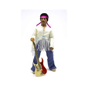 Bizak Jimi Hendrix Figurine Woodstock Flocked 20 Cm