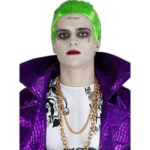 Image de Perruque du Joker - Suicide Squad pour homme ? Super héros, DC Comics, Méchants - Multicolore, accessoire pour déguisement