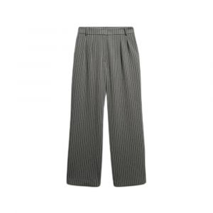 Superdry Pantalon de tailleur mi-large femme
