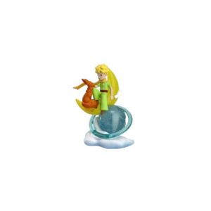 Plastoy Figurine Le Petit Prince Et Le Renard Sur La Lune