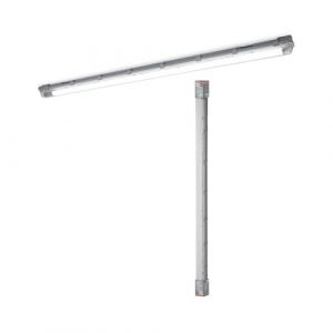 Osram Submarine luminaire étanche avec détecteur de mouvement intégré 150cm 19W, luminaire LED gris, protection IP65, pour garages et caves