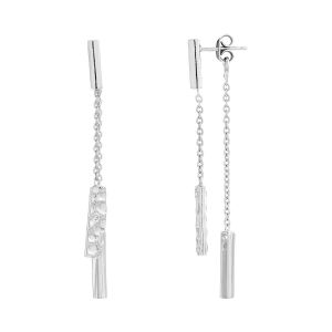 Cleor Boucles oreilles Boucles d'oreilles sont en Argent 925/1000 Femme - Couleur Unique - Taille multicolor