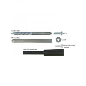 ING Fixations Fixation démontable à la résine - fix store mtx 140 mm 12 mm charges lourdes de 100 à 4000 kg fixation courante ate béton option 1 béton, béton cellul