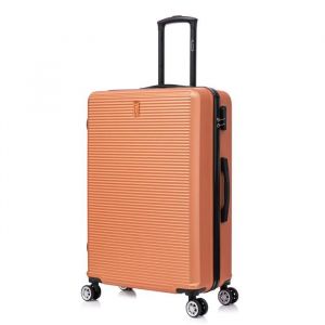 Celims France FRANCE - Valise Grande Taille 75cm Week-End | Valise Soute 23kg | ABS | Corail