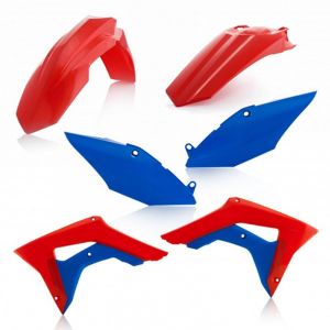 Image de Acerbis Kit plastiques COULEUR ROUGE/BLEU