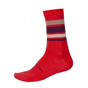 Image de Endura Chaussette baabaa stripe rouge