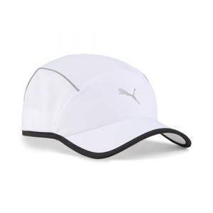 Puma Casquette de running runner visor 5 homme blanc