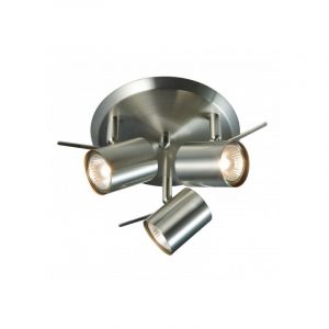 Image de Markslojd Plafonnier de salle de bains HYSSNA LED en acier 3 ampoules