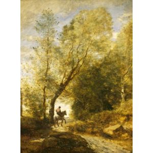 Image de Grafika Jean-Baptiste-Camille Corot : La Forêt de Coubron, 1872