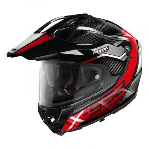 Nolan Casque int&eacute;gral X-552 Ultra Carbon Dinamo N-Com carbon/red/whit