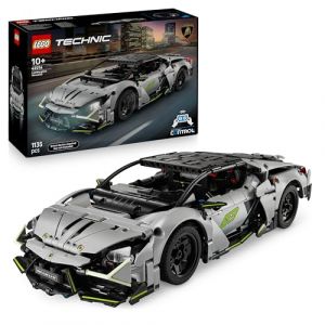 Lego Technic Supercar Lamborghini Revuelto - Jouet de Construction - Voiture Télécommandée - Maquette avec Phares, Direction & Batterie Rechargeable - Cadeau pour Garçon dès 10 Ans 42214